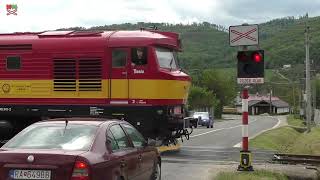 Železničné priecestie Štítnik mesto [SP0706] - 6.5.2023 / Žel. přejezd / Slovak railroad crossing