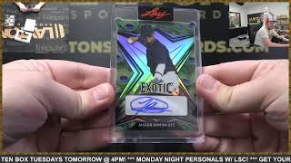 2022 Leaf Exotic Multisport 1 Box Break for Nathan N