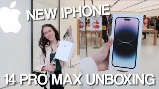 Getting the iPhone 14 Pro Max in Purple | Apple Store Pickup + Unboxing