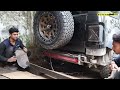 mahindra thar proman bumper installation@futurz4x4