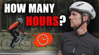 How much training time is needed to improve your cycling fitness?