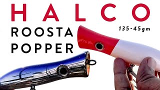 Halco roosta popper 135mm - 49gm #gtpopping #halco #fishing #popping