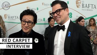 Ke Huy Quan & Jonathan Wang   BAFTAs 2023 Red Carpet Interview - Everything Everywhere All at Once