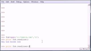 Python Programming Tutorial 42 Reading and Writing video x flv