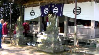 2011年山田町西多田秋祭り 「10/8 神事1」 1/30