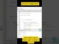 How to take input from user in java part-2 #java #programming #javaprogramming #coding