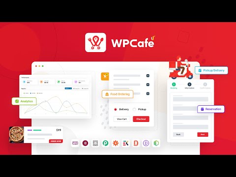 WPCafe – Free Online Food Ordering System for Restaurants, New Update