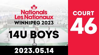 2023 Volleyball Canada Nationals 🏐 Winnipeg: 14U Boys | DAY 3 | Court 46 [2023.05.14]