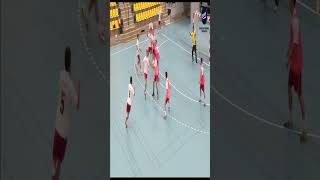 Handball Training - Offensive plans on defense 6:0 part 4