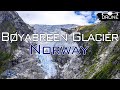 Bøyabreen Glacier - Cinematic Drone Video, Norway, 4k