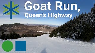 Jay Peak - Goat Run to Queen's Highway (via Northway)