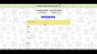Physics and javascript -- vertical projection - vertical Projectile Motion