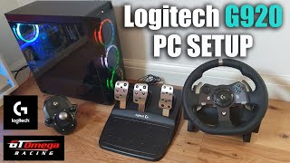 How To Setup Logitech G920 Racing Steering Wheel On A PC
