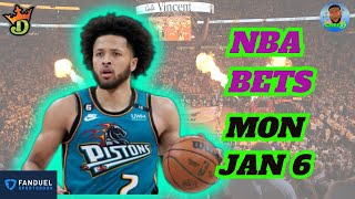 NBA Picks Today 1/6/2025 | FREE NBA Best Bets | CHEF D