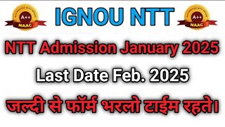 NTT IGNOU Apply Online 2025. #nttignouapplyonline2025.  ignou dece form fillup 2025. ak jobs adda.