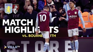 HIGHLIGHTS | Aston Villa 3-0 Bournemouth