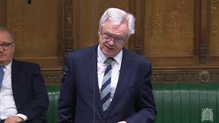 David Davis MP asks the Justice Secretary about post-conviction disclosure of evidence