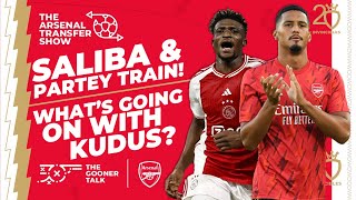 The Arsenal Transfer Show EP369: Mohammed Kudus, William Saliba, Partey, Balogun & More!