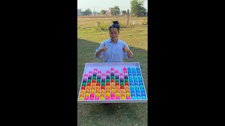 pro player solving color ball sort puzzle game very smart and smooth