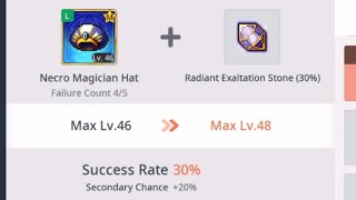 [楓之谷M / Maplestory M] 4X30% RADIANT EXALT - Upgrades \u0026 Enhancements 26/3/23