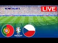 PORTUGAL vs CZECHIA I UEFA EURO 2024 I FOOTBALL FULL MATCH | REALISTIC PES