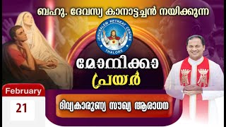 DIVINE MERCY HEALING ADORATION (21/Feb/2025 ),ദിവ്യകാരുണ്യ സൗഖ്യ ആരാധനാ.