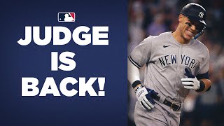 AARON JUDGE BACK TO YANKEES!! Judge reportedly signs 9-year $360 million deal! (Career Highlights)
