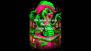 insane clown posse riddle box with lyrics