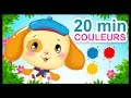 Les chansons sur les couleurs - 20 min de comptines éducatives pour apprendre - Titounis