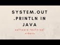 system out println in java