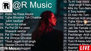 Live Hindi  Songs2021 - Jubin Nautyal, Arijit Singh, Armaan Malik,Atif Aslam,Neha Kakkar @R Music
