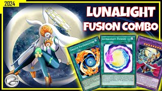 LUNALIGHT DECK BEST FUSION COMBO | Android Gameplay July 2024 | Yugioh Duel Links