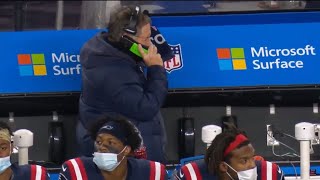 Bill Belichick Calls the Guy Who Told Him To Challenge Play After It Fails LIVID