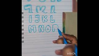 Why is everyone obsessed with bubble Alphabets!