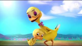 Crying duck meme but sped to the original sound 