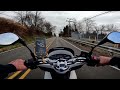 i took the honda pcx out for a spin in 58 degree pittsburgh weather