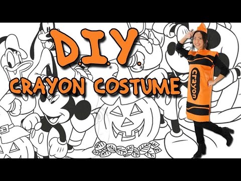 DIY Crayon Costume (NO SEW) DIY Crayon Costume (NO SEW)