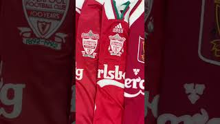 Liverpool Crest Evolution 👉🔴 #classicfootballshirts #lfc #liverpool #shorts