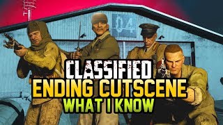 CLASSIFIED EASTER EGG ENDING CUTSCENE - WHAT I KNOW! (Black Ops 4)