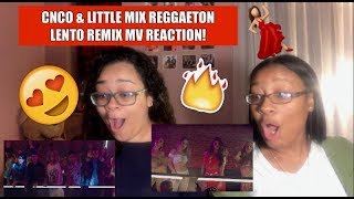 CNCO, Little Mix - Reggaetón Lento (Remix) Official Video | REACTION!!
