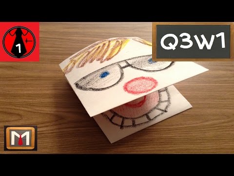How to Make a Paper Puppet (Face) How to Make a Paper Puppet (Face)