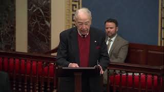 Grassley Speaks in Support of the Laken Riley Act