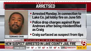 News suspect arrested in Lake County Jail fire