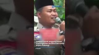 SOSOK Bripka Rubangi, Polisi Mendadak Viral Gegara Tak Hafal Pancasila, Malu Disoraki, Diduga Grogi