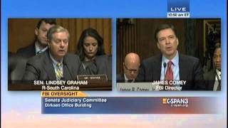 Graham Questions FBI Director Comey on Terrorism Threat