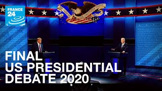 FINAL US PRESIDENTIAL DEBATE 2020