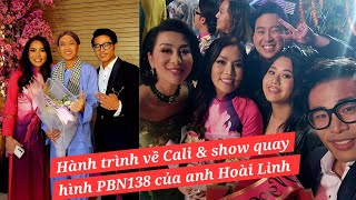 Chuyến về Cali quá vui \u0026 thu hình cho show PBN 138 của anh Hoài Linh 30 năm sân khấu.🎉🎵🎶🤡🤓😇 #ngocha