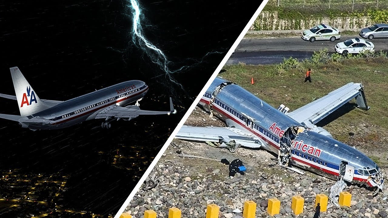 Boeing 737 Crashes After Landing | Racing The Storm | American Airlines ...