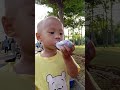 Adik hana cobain mochi viral #shorts #viralvideo #mochi