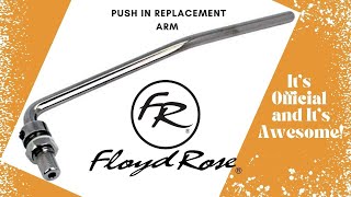 The Best Floyd Rose Mod/Upgrade! | Push In Replacement Arm | Every FR should have this great piece!